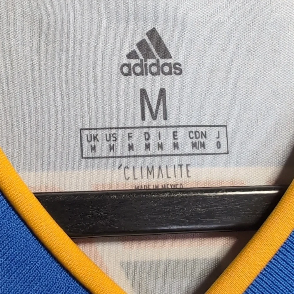 Adidas Tigres UANL 2019/20 Away Shirt Size Medium in Blue/Gold